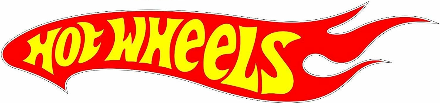 HOTWHEELS color LOGO STICKER right