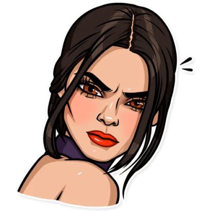 kardashian family_celebrity sticker 13