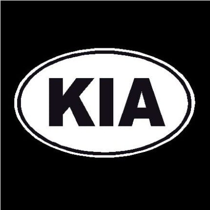 KIA Oval Decal
