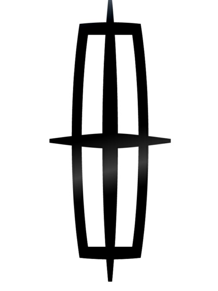 Lincoln-motors symbol die cut decal
