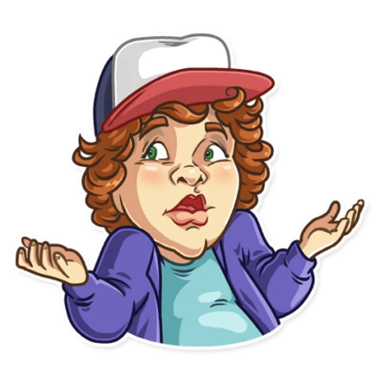 stranger things netflix stricker 20