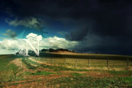 Buildings and Landscape Wall Decals 011