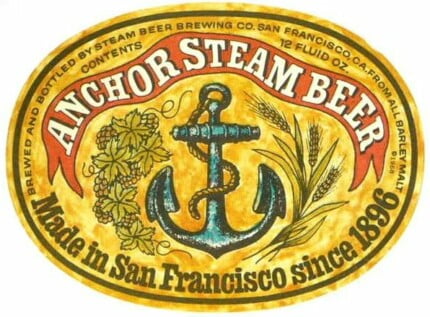 Anchor Steam Beer Label