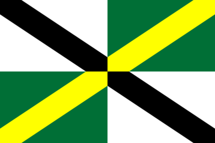 California Monterey City Flag Decal