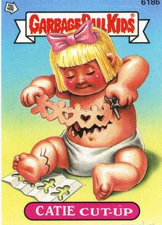 CATIE Cut Up Funny Sticker Name Decal