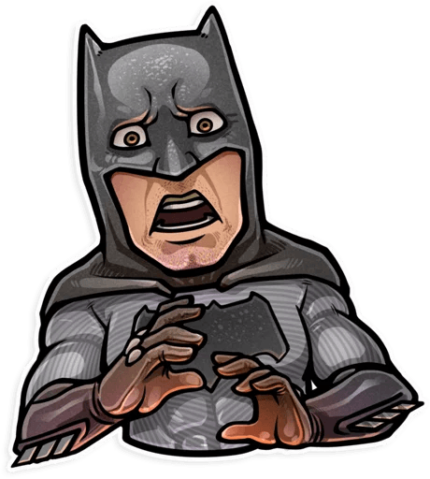 dc comics marvel comics sticker 4