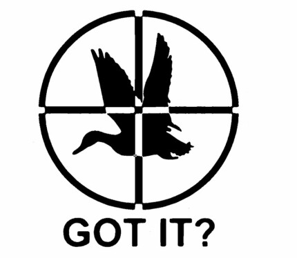 Duck Decals Car Stickers 2