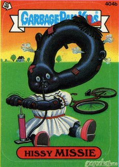 Hissy MISSIE Funny Sticker Name Decal