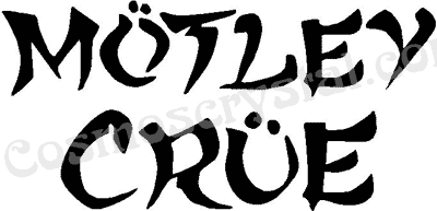 Motley Crue 2 Sticker Decal