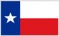 Texas State Flag Decal