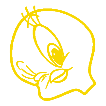 Tweety Wink Decal