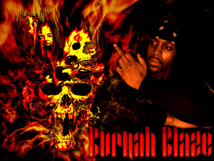 Burnah Blaze Color Band Sticker