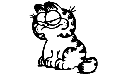 Garfield decal