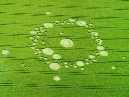 Crop Circles Adhesive Wall Decals 03