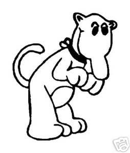 EUGENE JEEP JEEP Popeye Cartoon Vinyl Sticker Decal