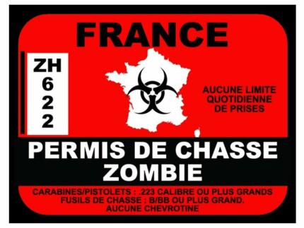 FRANCE ZOMBIE