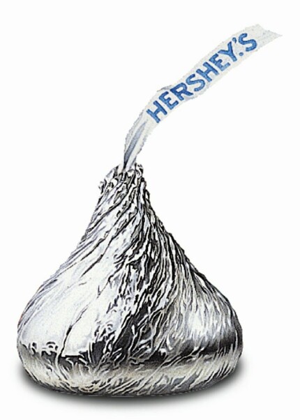 hershey kiss sticker