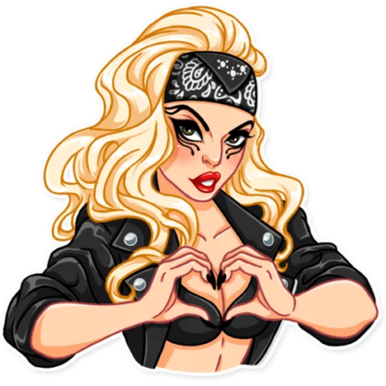 Lady Gaga_Band Sticker 17