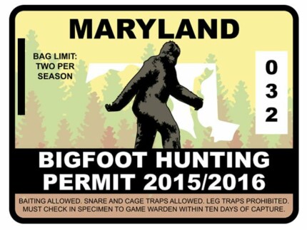 MARYLAND BIGFOOT