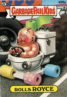 Rolls ROYCE Funny Decal Name Sticker