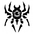 Tribal Spider Sticker