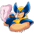 x-men wolverine sticker 2