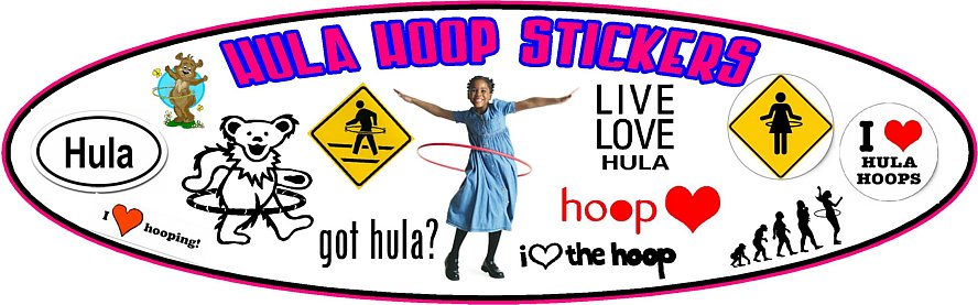 Hula Hoop Decals and Stickers Hula Hoop Decals and Stickers