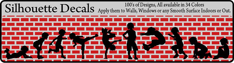 Silhouettes Decals Silhouettes Decals